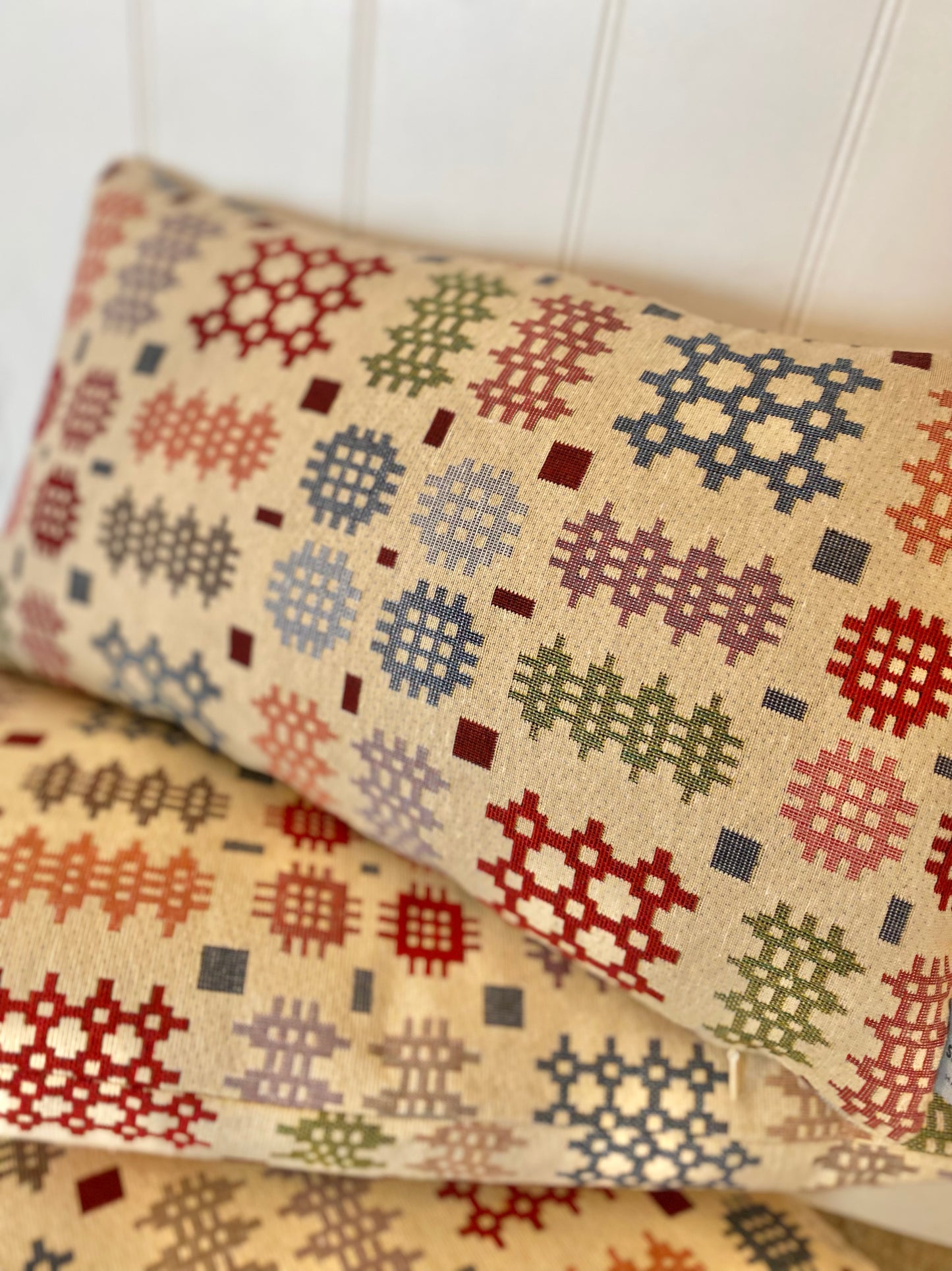 Welsh tapestry cushions