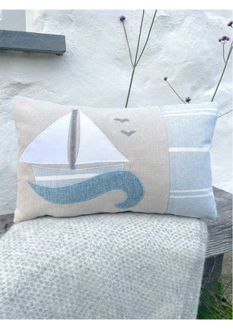 Handmade boat cushion