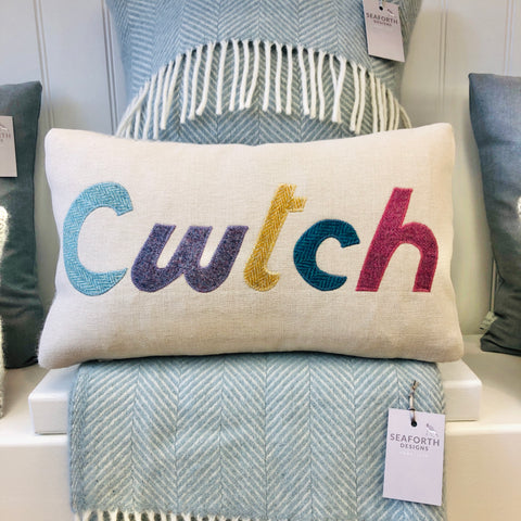 Pastel Cwtch cushion