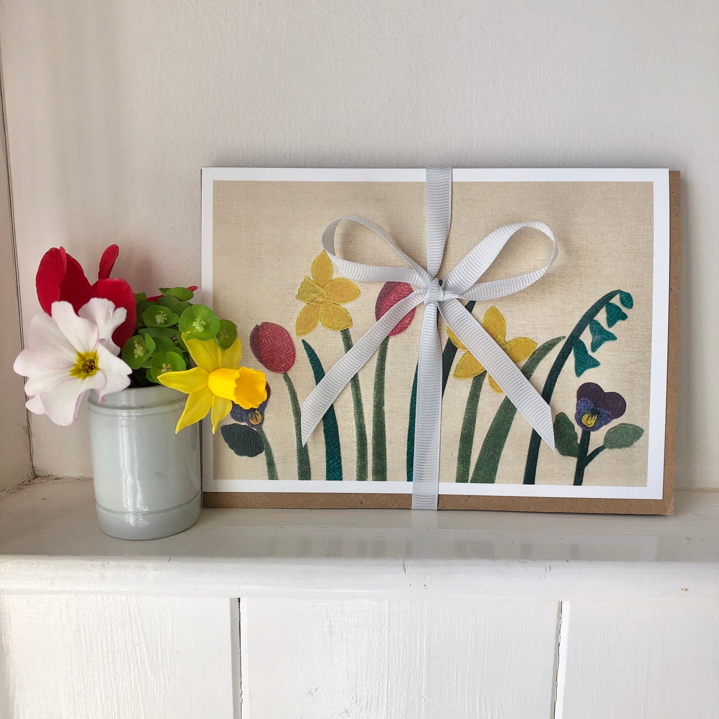 Pack of 4 Flower Cards