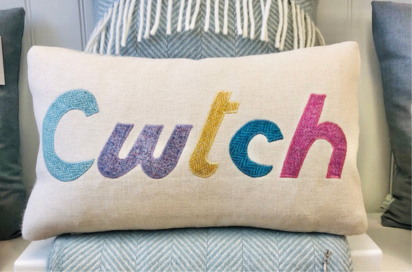 Handmade 'Cwtch' Cushion in Melin Tregwynt
