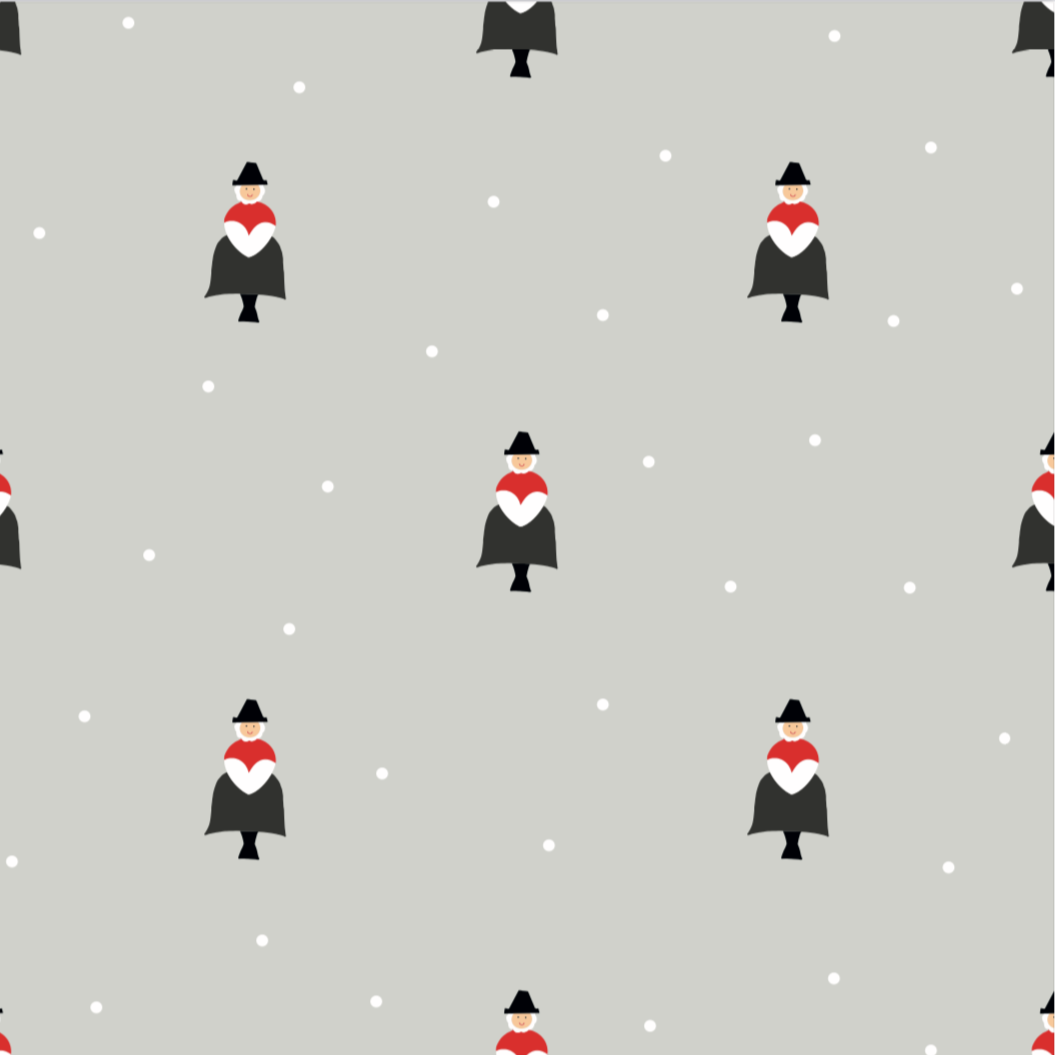 Welsh lady gift wrap
