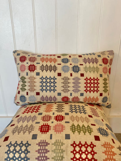 Welsh tapestry cushions