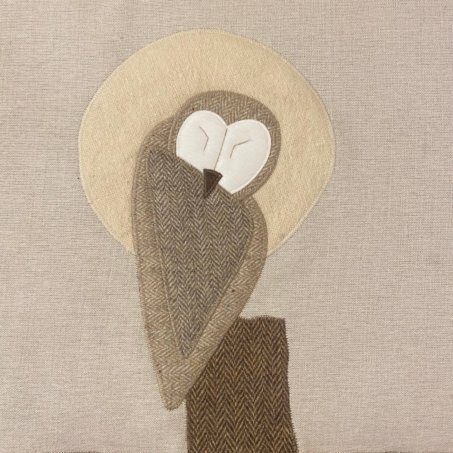 Handmade Barn Owl Cushion
