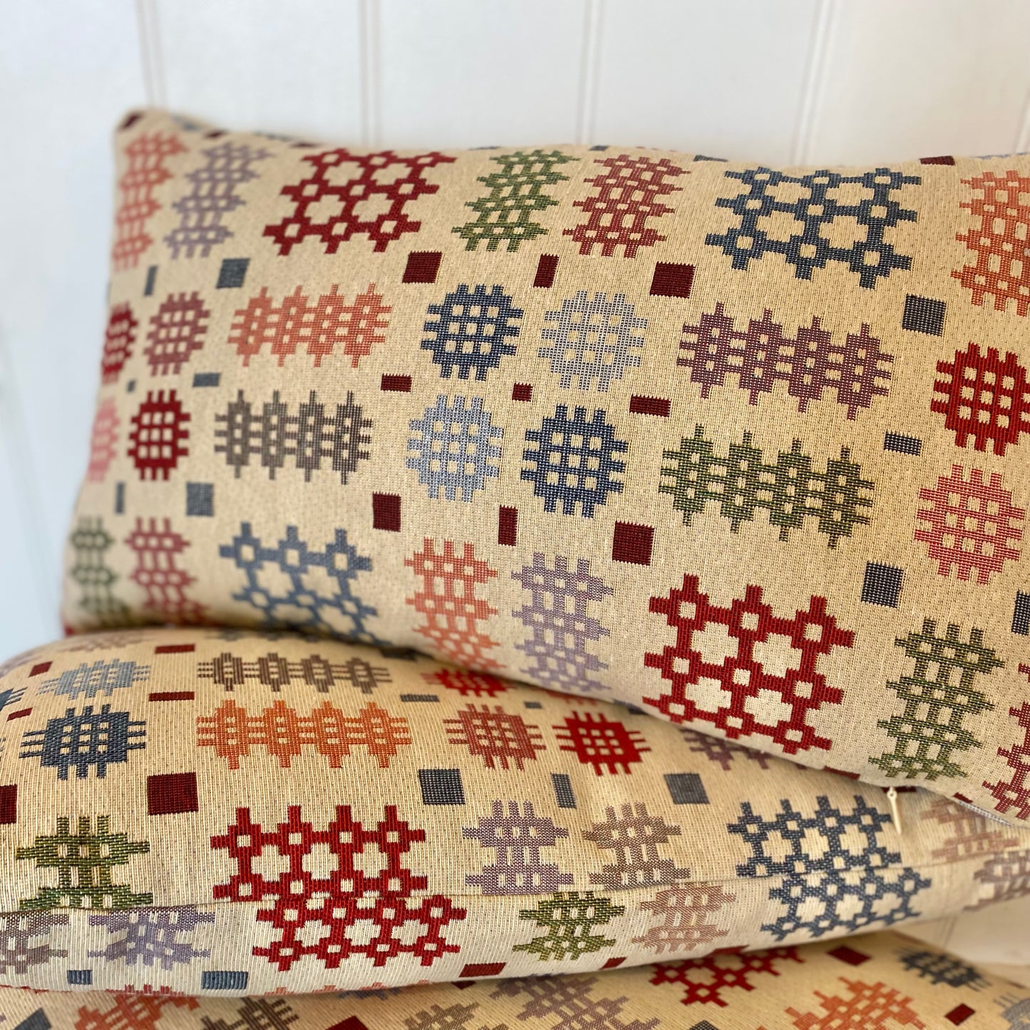 Welsh tapestry cushions