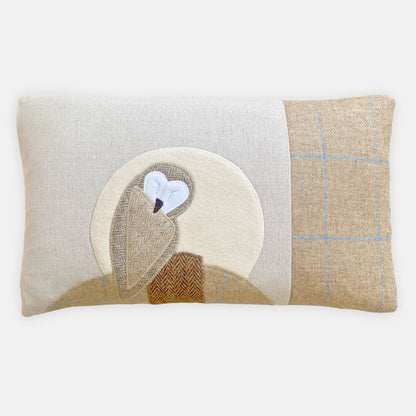 Handmade Barn Owl Cushion