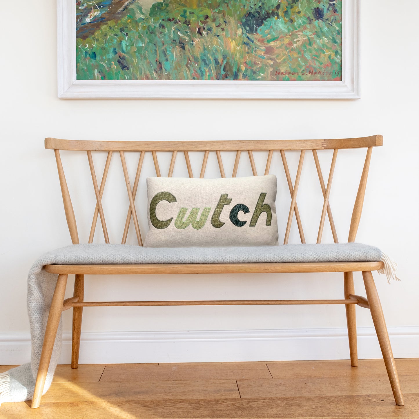 Handmade Cwtch Cushion