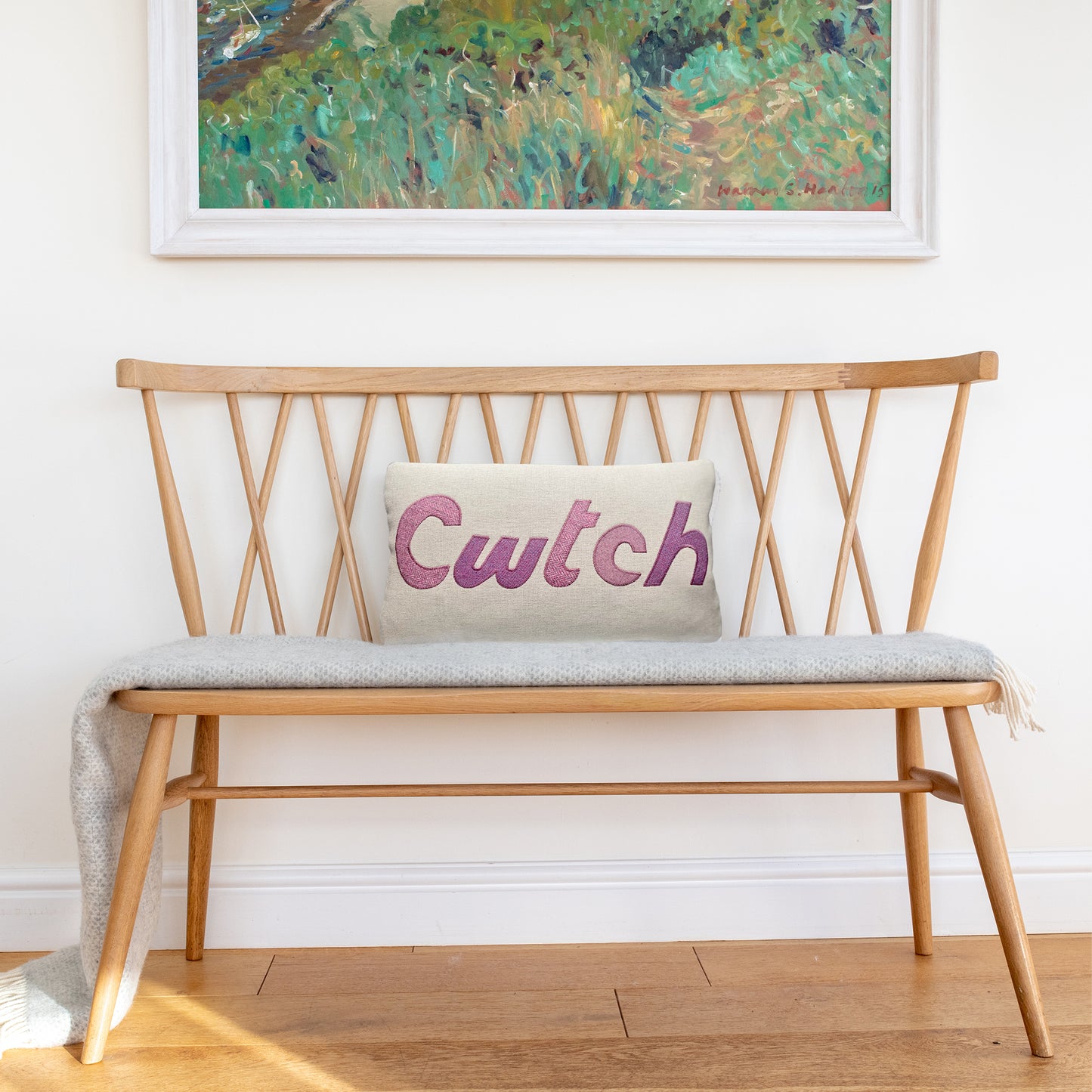 Handmade Cwtch Cushion