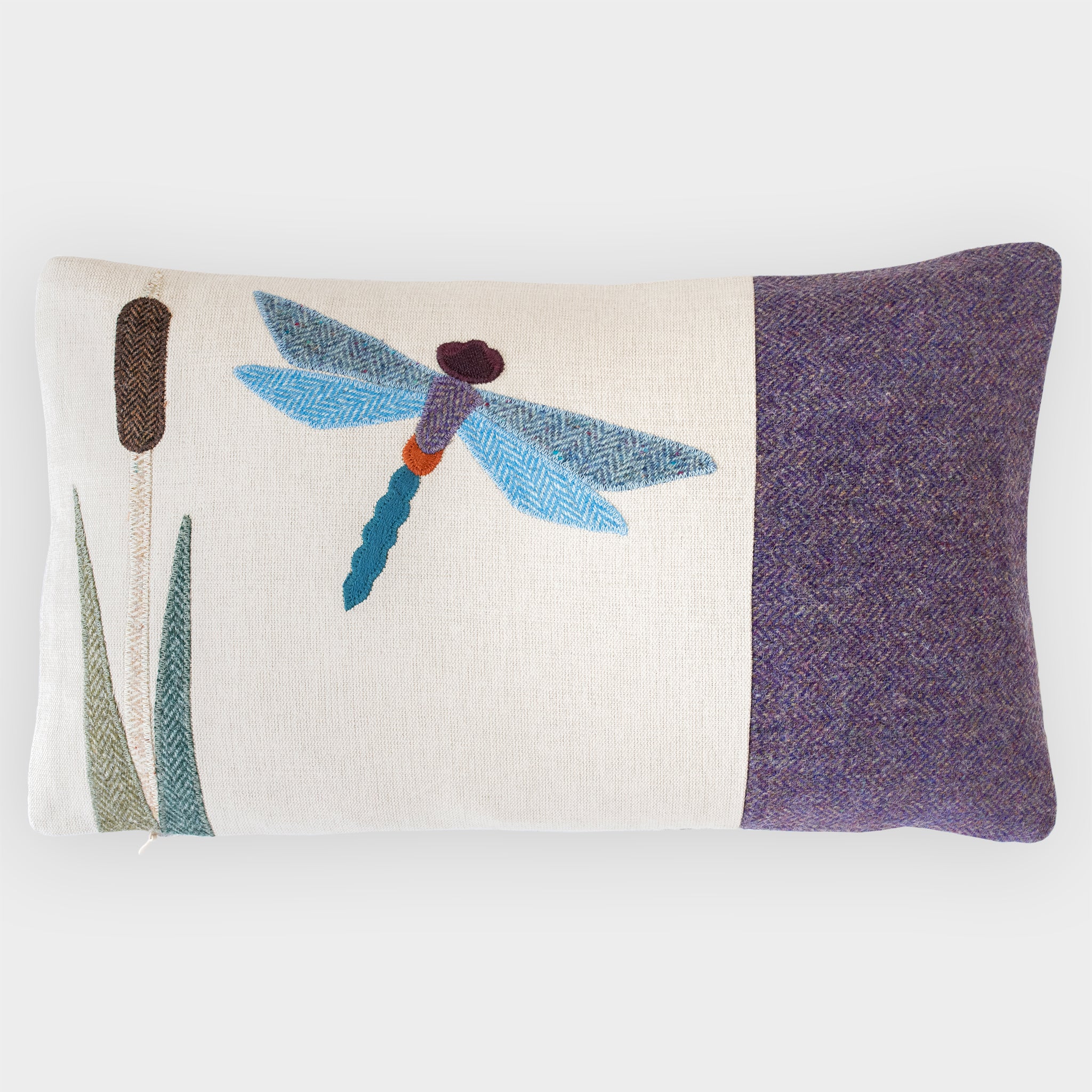 Handmade Dragonfly Cushion