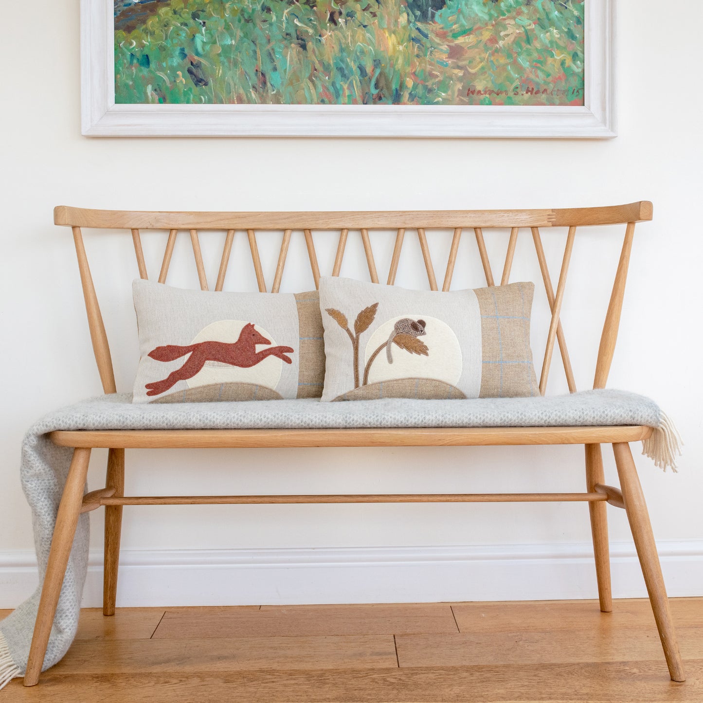 Handmade Harvest Mouse Cushion