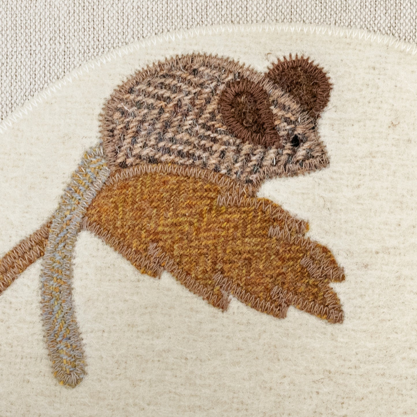 Handmade Harvest Mouse Cushion