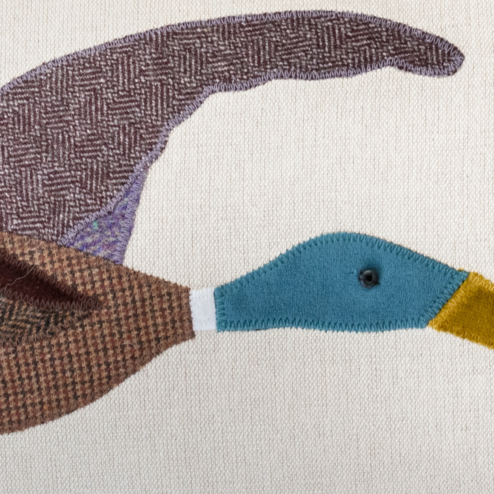 Handmade Tweed Duck Cushion – Seaforth Designs