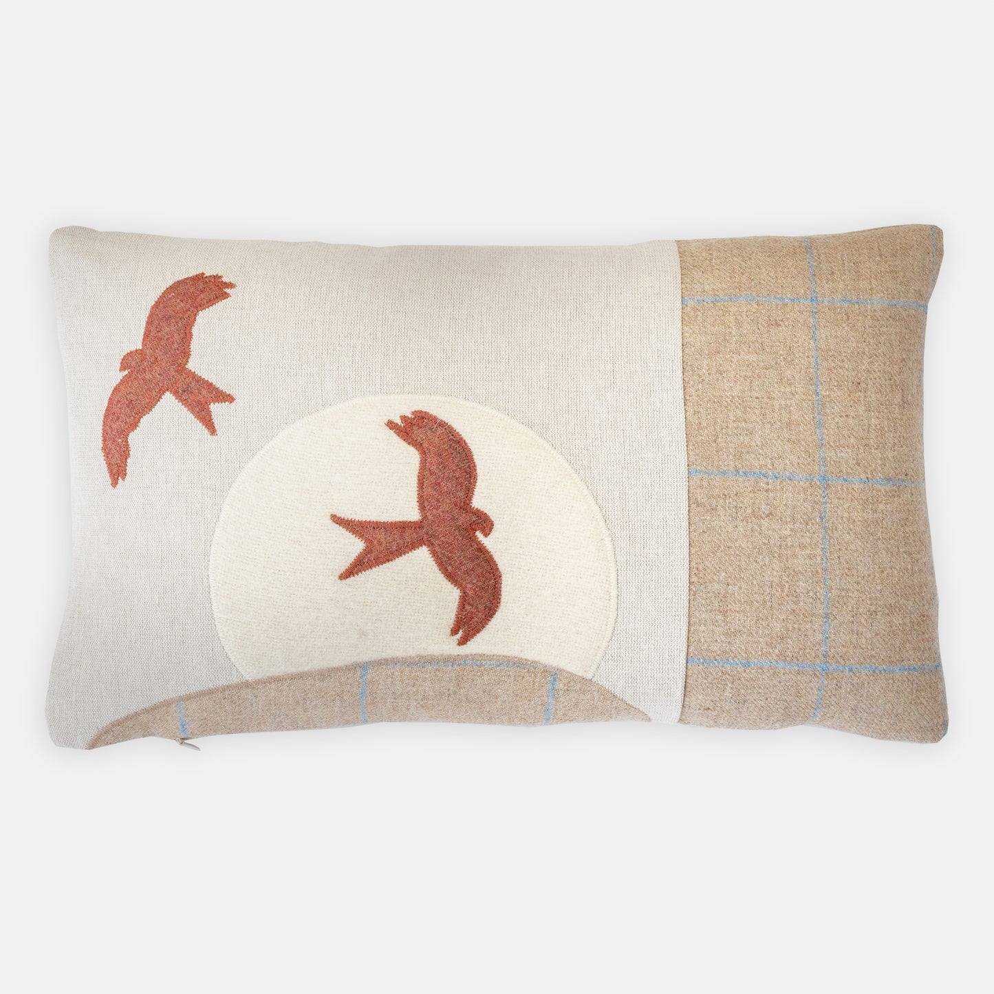 Handmade Red Kite Cushion