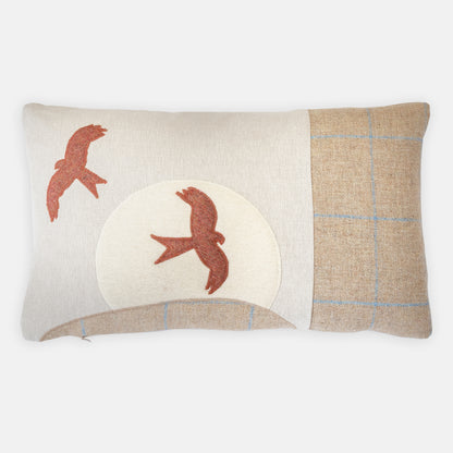 Handmade Red Kite Cushion