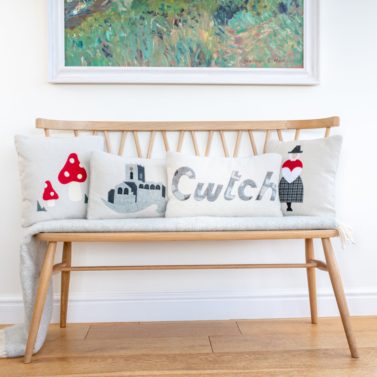 Handmade Cwtch Cushion