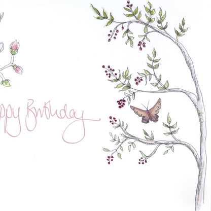Owl & Magnolia ‘Happy Birthday’ Cards
