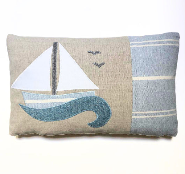 Handmade boat cushion