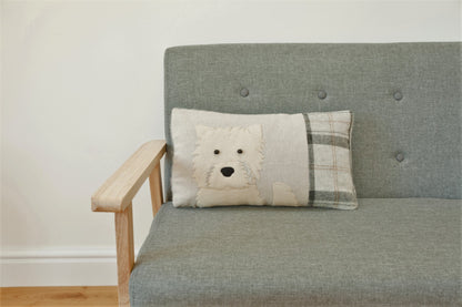 Handmade West Highland Terrier Cushion