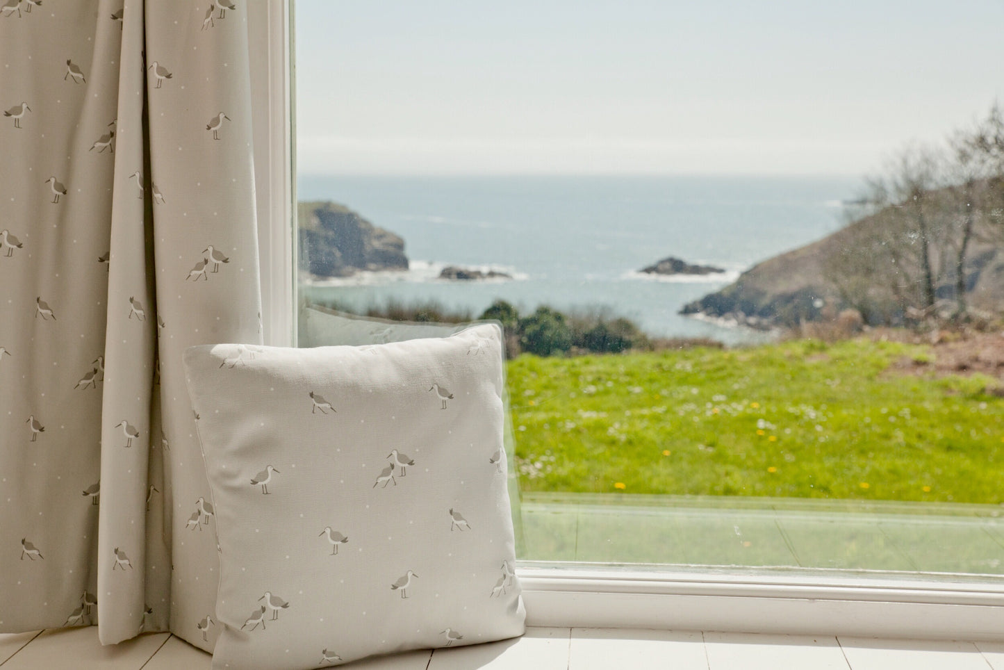 Solva Dunlin Fabric Cushion
