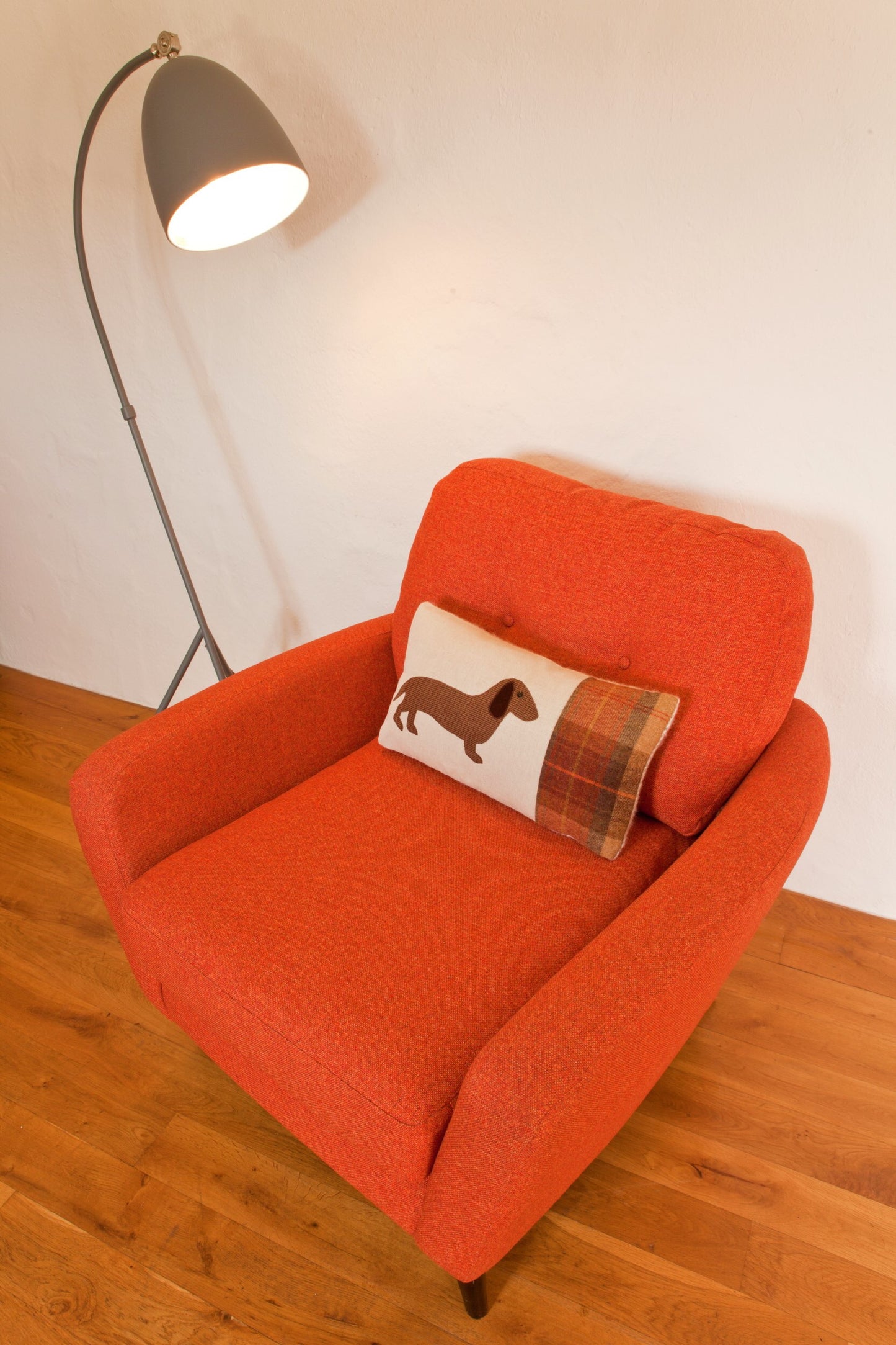 Handmade Dachshund cushion