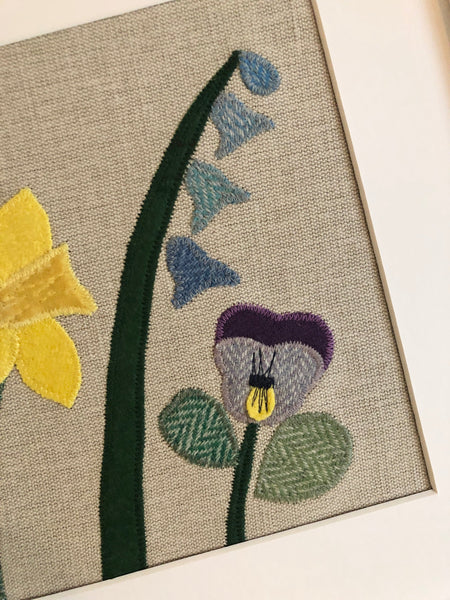 Copy of Handmade framed textile art