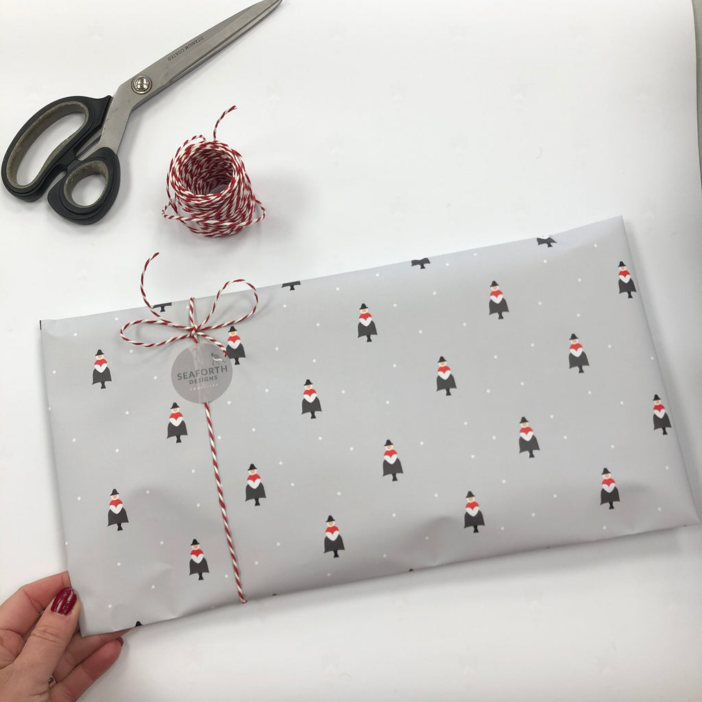 Welsh lady gift wrap
