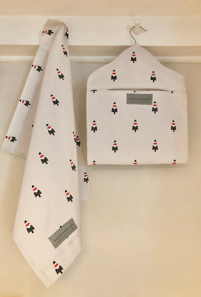 Welsh lady fabric table runners
