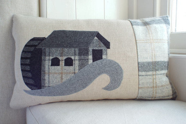 Handmade Water Mill Cushion