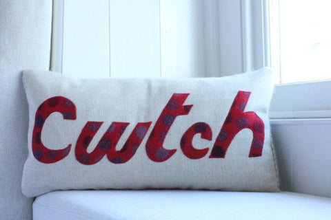 Handmade 'Cwtch' Cushion in Melin Tregwynt