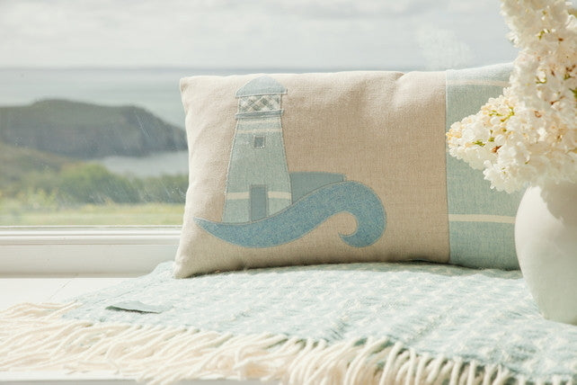Lighthouse sales throw pillows